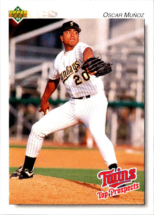 1992 Upper Deck Minors Oscar Munoz #293