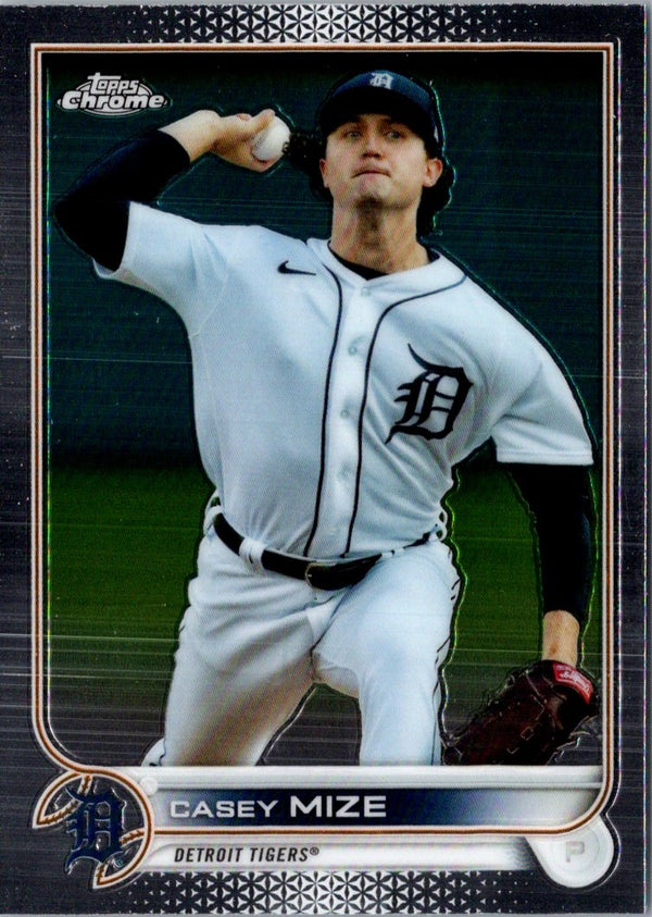 2022 Topps Chrome Casey Mize #162