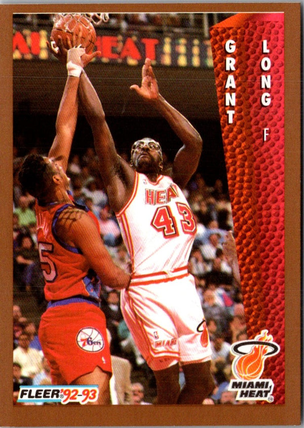 1992 Fleer Grant Long #118