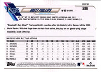 2021 Topps Brett Phillips #586
