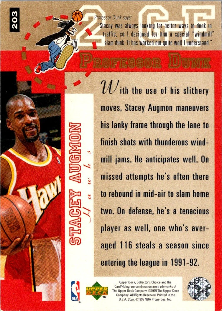 1995 Collector's Choice German I Stacey Augmon