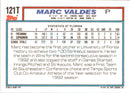 1992 Topps Traded Marc Valdes