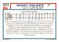 1992 Topps Traded Marc Valdes #121T
