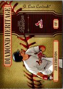 2005 Playoff Prestige Diamond Heritage Jim Edmonds