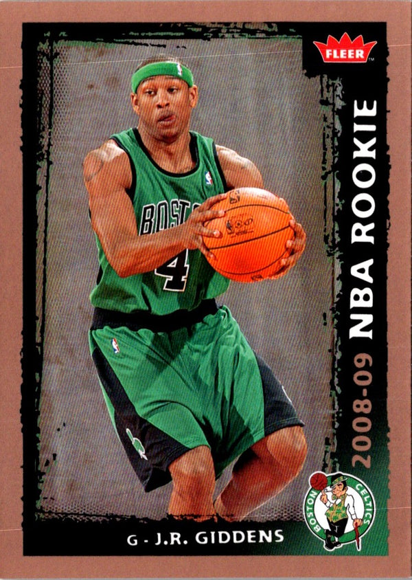 2008 Fleer J.R. Giddens #228 Rookie