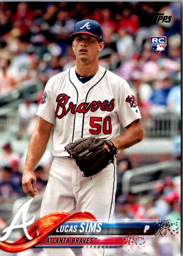 2018 Topps Lucas Sims #278 Rookie