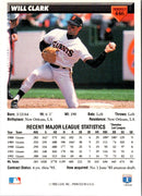 1993 Donruss Will Clark