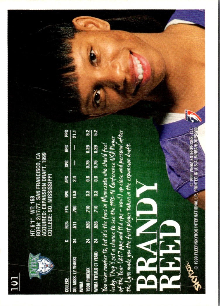 1999 Hoops WNBA Brandy Reed