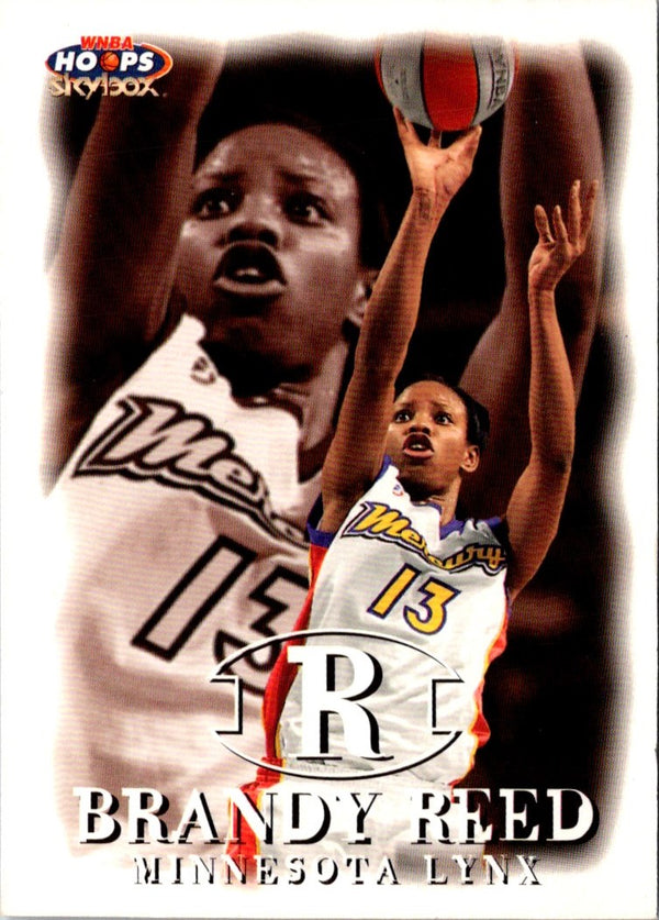 1999 Hoops WNBA Brandy Reed #101 Rookie