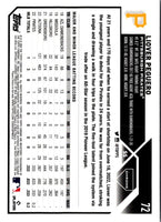 2023 Topps Chrome Liover Peguero #72 Rookie