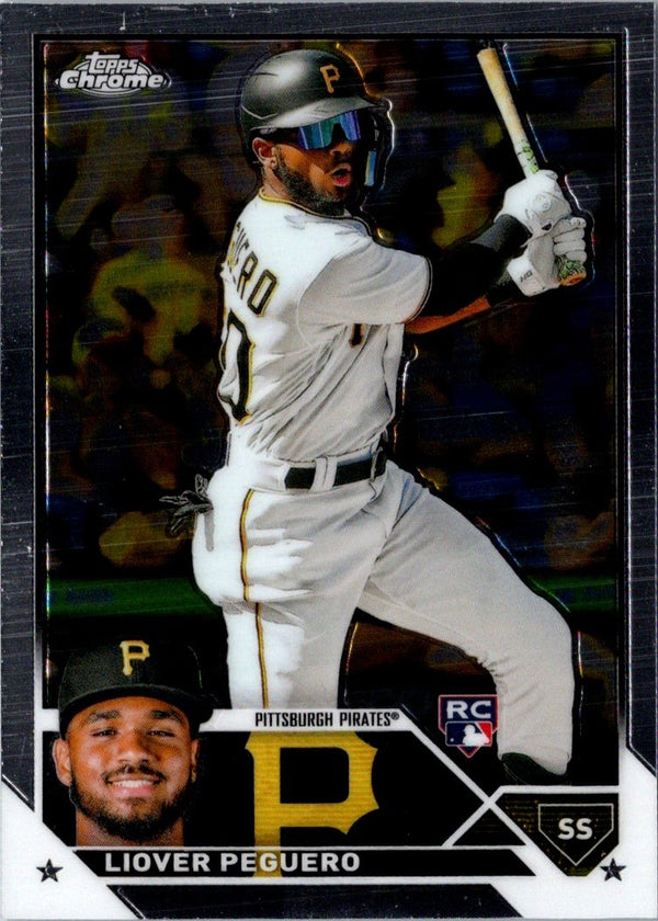 2023 Topps Chrome Liover Peguero #72 Rookie