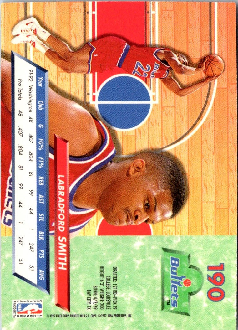 1992 Ultra LaBradford Smith