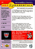 1996 Collector's Choice Ed O'Bannon #182