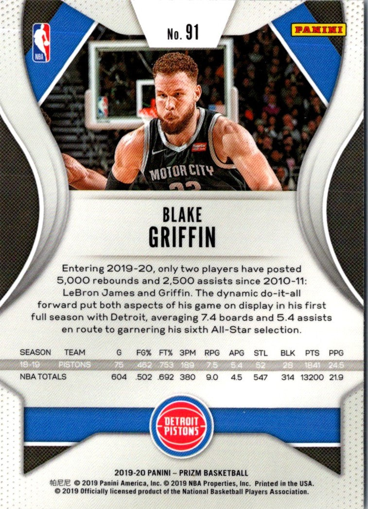 2019 Panini Prizm Blake Griffin