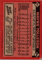 1986 Topps Wayne Tolleson #641