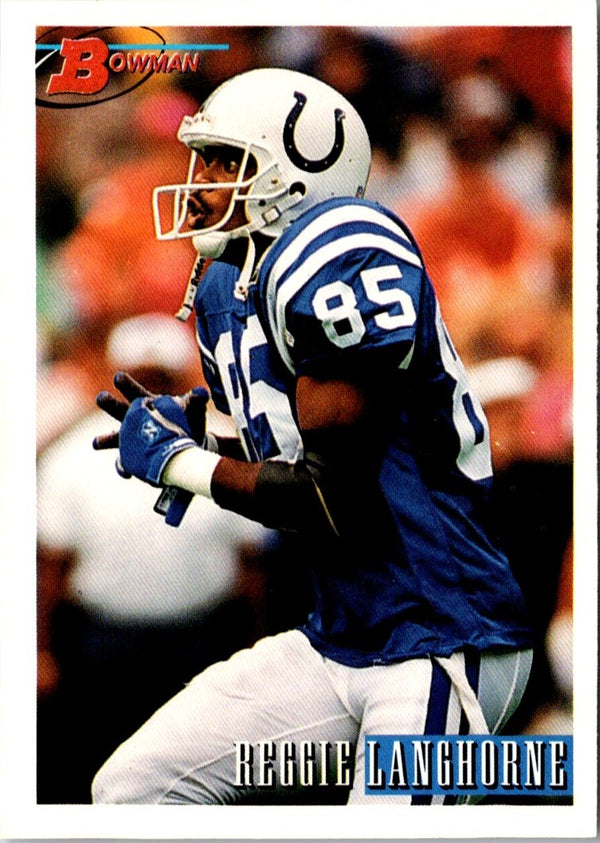 1993 Bowman Reggie Langhorne #387