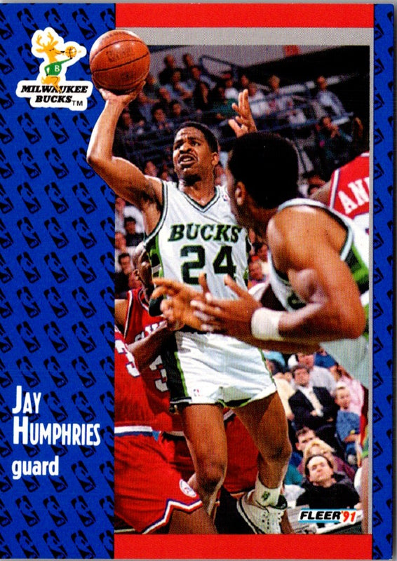 1991 Fleer Jay Humphries #116