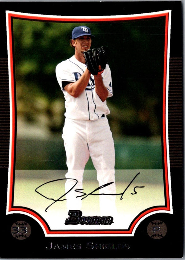 2009 Bowman James Shields #58