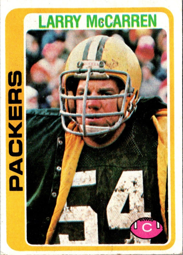 1978 Topps Larry McCarren #407