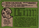1978 Topps Don Calhoun
