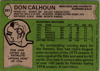 1978 Topps Don Calhoun #281