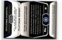 2012 Bowman Platinum Prospects Green Refractors Guillermo Pimentel #BPP83 009/399