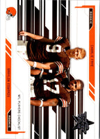 2005 Leaf Rookies & Stars Charlie Frye/Braylon Edwards #98