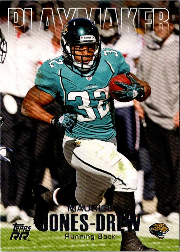 2011 Topps Rising Rookies Playmaker Maurice Jones-Drew #P-MJD