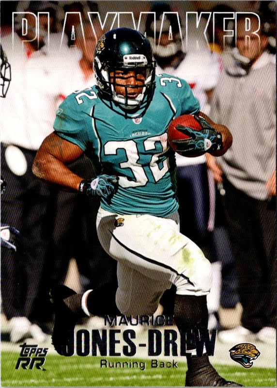 2011 Topps Rising Rookies Playmaker Maurice Jones-Drew #P-MJD