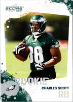 2010 Score Charles Scott #319 Rookie