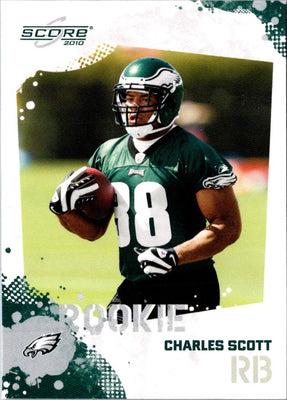 2010 Score Charles Scott #319 Rookie