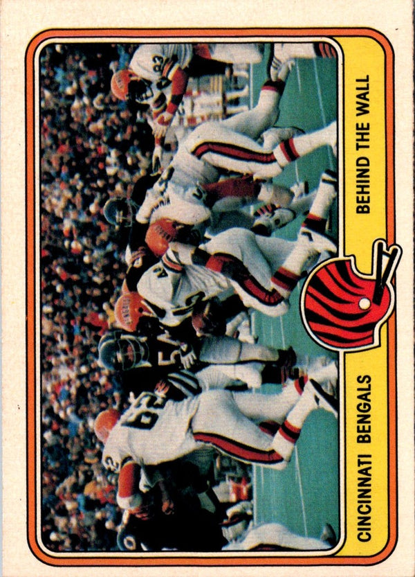 1981 Fleer Team Action Cincinnati Bengals Offense #9