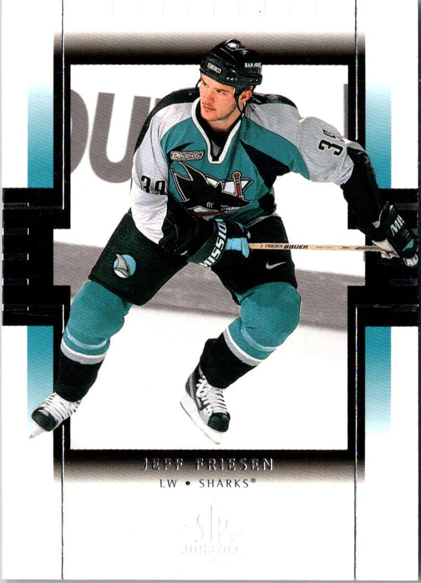 1999 SP Authentic Jeff Friesen #74