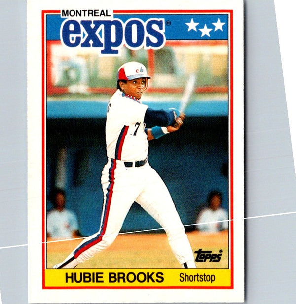 1987 Stuart Bakery Super Stars Hubie Brooks #8