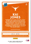 2021 Panini Chronicles Draft Picks Orange Kai Jones