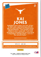 2021 Panini Chronicles Draft Picks Orange Kai Jones #37