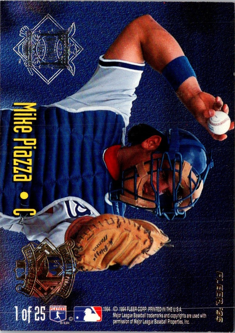 1995 Fleer All-Stars Ivan Rodriguez/Mike Piazza