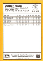 1990 Donruss Best of the AL Junior Felix #70