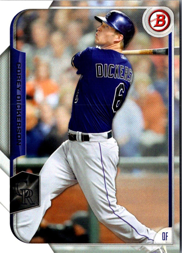 2015 Bowman Corey Dickerson #74