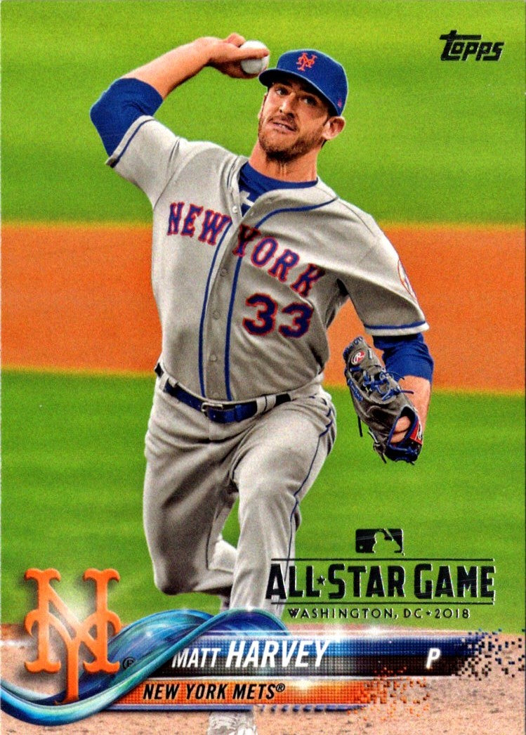 2018 Topps All-Star Game Matt Harvey