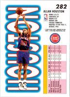 1993 Fleer Allan Houston #282 Rookie