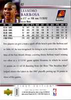 2007 Upper Deck First Edition Leandro Barbosa #47