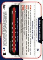 2015 Bowman Chrome Ryan Zimmerman #37