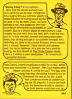 1993 First Amendment Publishing Skinnies Danny Ferry #44