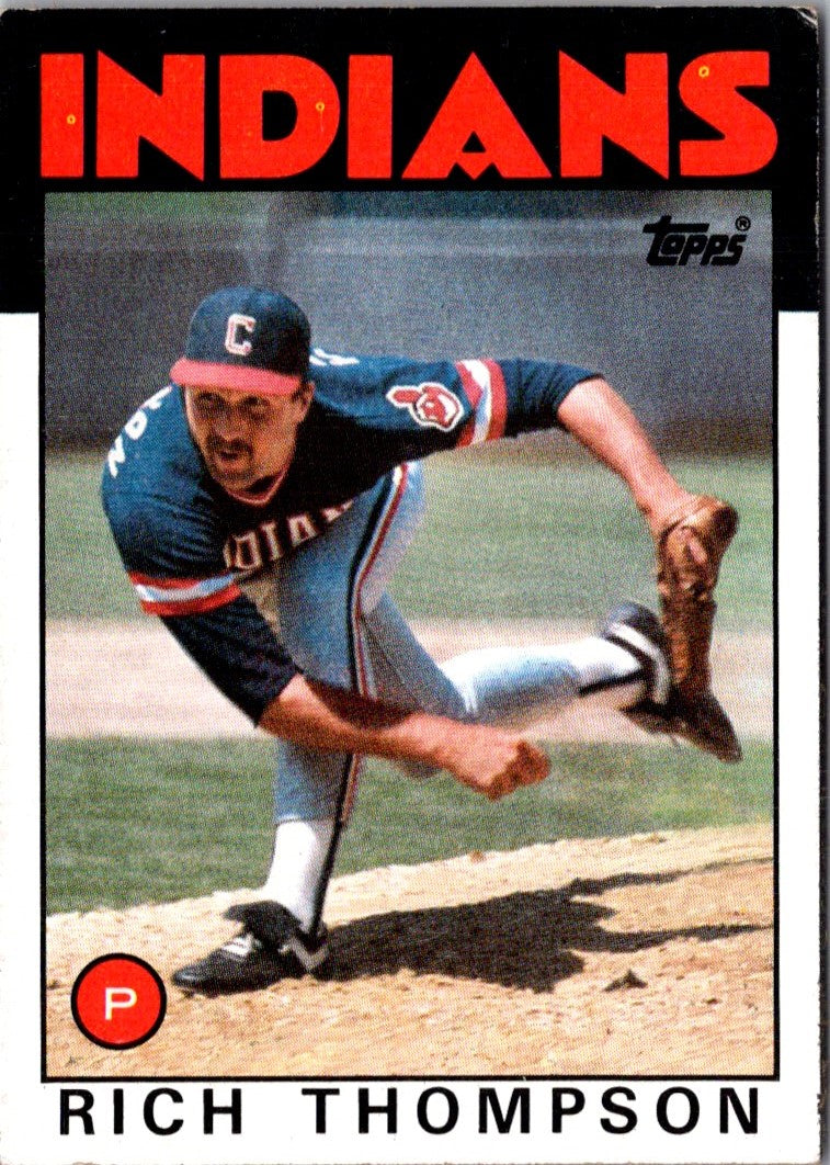 1986 Topps Rich Thompson