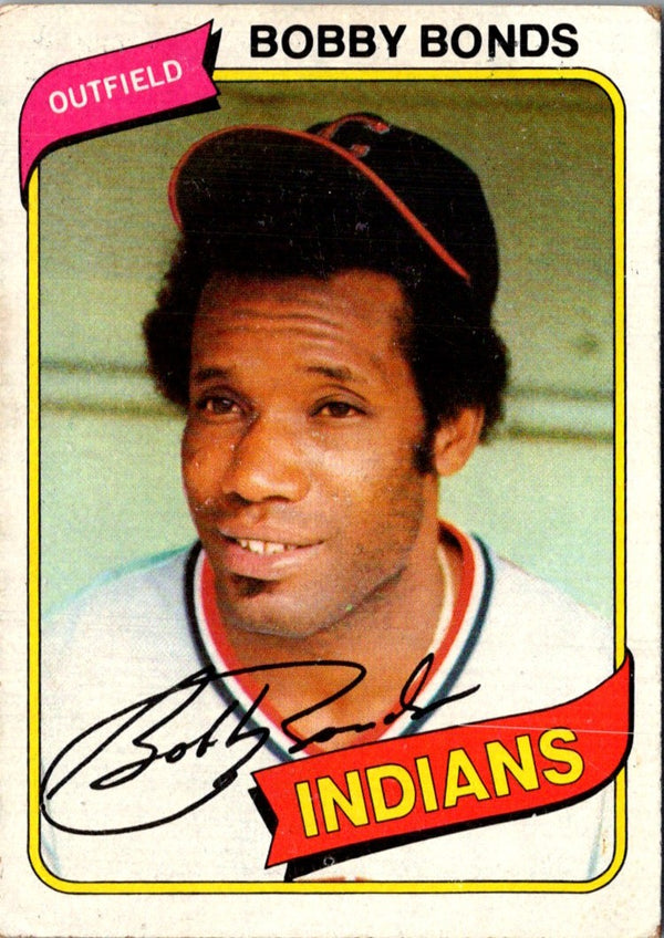 1980 O-Pee-Chee Bobby Bonds #215