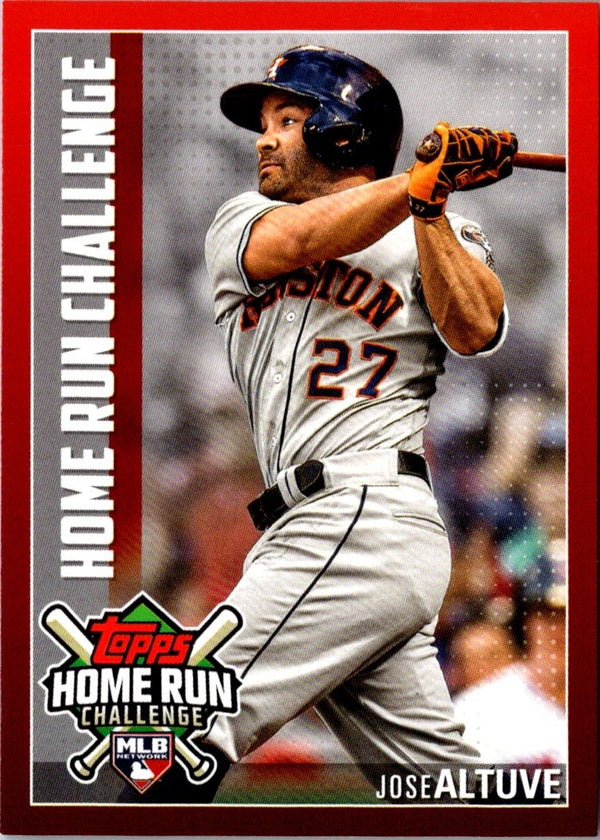 2019 Topps Home Run Challenge Codes Jose Altuve #HRC-27