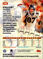 1998 Stadium Club Ed McCaffrey #105