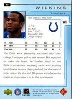 2000 Upper Deck Terrence Wilkins #92