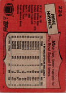 1987 Topps Mike Haynes